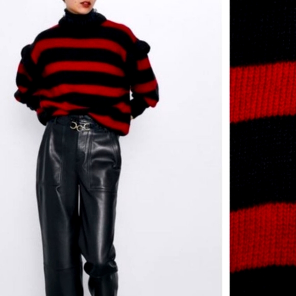 ZARA Knit Oversized Sweater - Picture 3 of 5